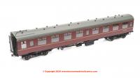 7P-001-708 Dapol BR Mk1 Corridor Second SK Coach number M24438 in BR Maroon